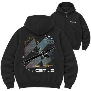 Зіп-худі Premium "Flirt Cetus", колір Чорний zip-hudi-premium-flirt-cetus-black-xxs фото