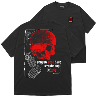 Футболка оверсайз Premium "DEAD END", колір Чорний futbolka-oversaiz-premium-dead-end-black-xxs фото