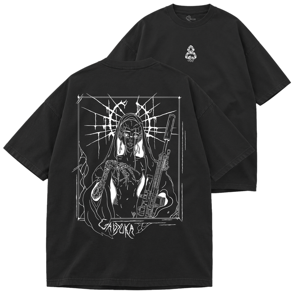 Футболка оверсайз Premium "Holy Requiem", колір Чорний futbolka-oversaiz-premium-holy-requiem-black-xxs фото