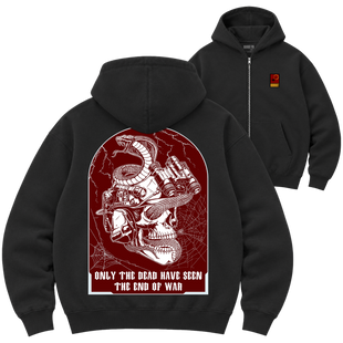 Зіп-худі Premium "WAR ETERNAL", колір Чорний zip-hudi-premium-war-eternal-black-xxs фото