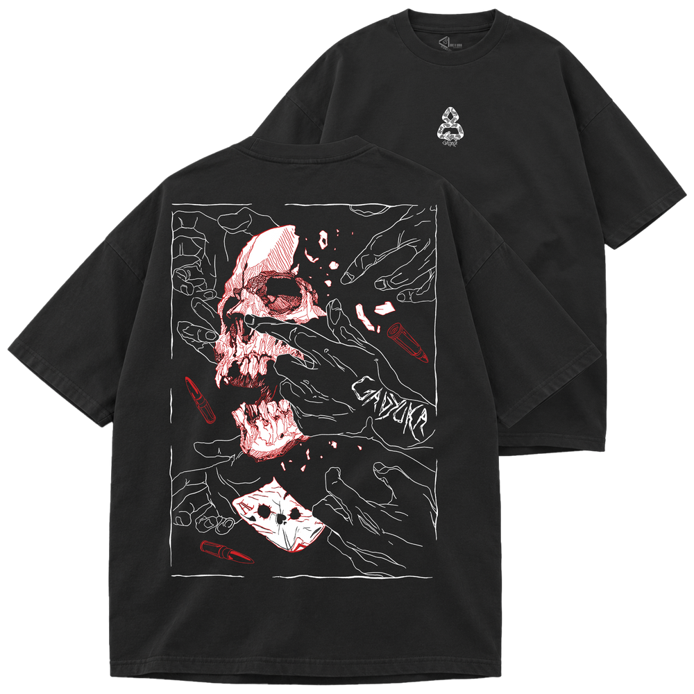 Футболка оверсайз Premium "Destiny", колір Чорний futbolka-oversaiz-premium-destiny-black-xxs фото