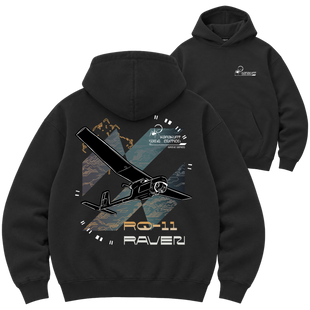 Худі Premium "RQ-11 Raven", колір Чорний hudi-premium-rq-11-raven-black-xxs фото