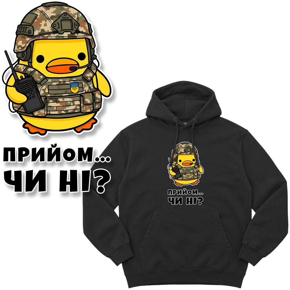 Худі "Зв'язківець", колір Чорний hudi-zviazkivets-black-xxs фото
