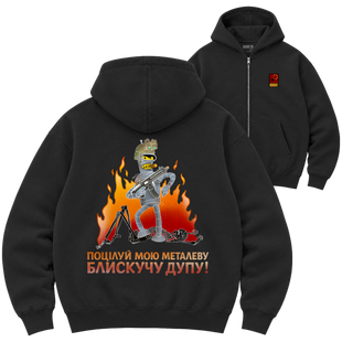 Зіп-худі Premium "BENDER MODE", колір Чорний zip-hudi-premium-bender-mode-black-xxs фото