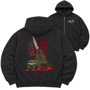 Зіп-худі Premium "Savage Himars", колір Чорний zip-hudi-premium-savage-himars-black-xxs фото