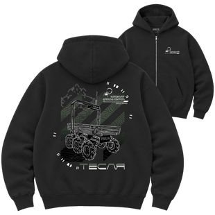 Зіп-худі Premium "Teslya", колір Чорний zip-hudi-premium-teslya-black-xxs фото