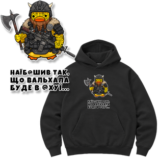 Худі Premium "Штурмові вікінги", колір Чорний hudi-premium-shturmovi-vikinhy-black-xxs фото