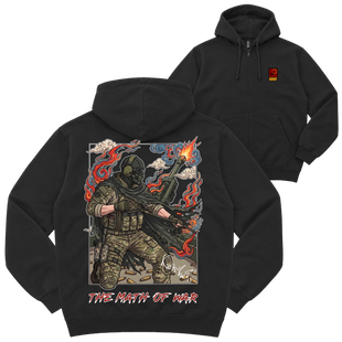 Зіп-худі "THE MATH OF WAR", колір Чорний zip-hudi-the-math-of-war-black-xxs фото