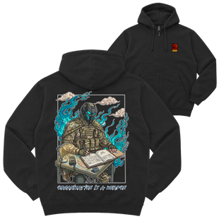 Зіп-худі "ORGANIZATION IS A WEAPON", колір Чорний zip-hudi-organization-is-a-weapon-black-xxs фото