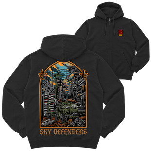 Зіп-худі "С-300 SKY DEFENDERS", колір Чорний zip-hudi-s-300-sky-defenders-black-xxs фото