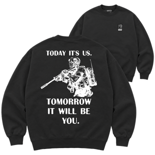 Світшот Premium "TODAY US", колір Чорний svitshot-premium-today-us-black-xxs фото
