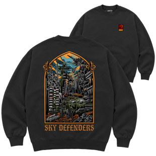 Світшот Premium "С-300 SKY DEFENDERS", колір Чорний svitshot-premium-s-300-sky-defenders-black-xxs фото