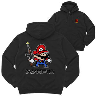 Зіп-худі "ХУ*РІО", колір Чорний zip-hudi-khurio-black-xxs фото