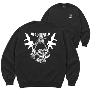 Світшот Premium "HEADHUNTER", колір Чорний svitshot-premium-headhunter-black-xxs фото