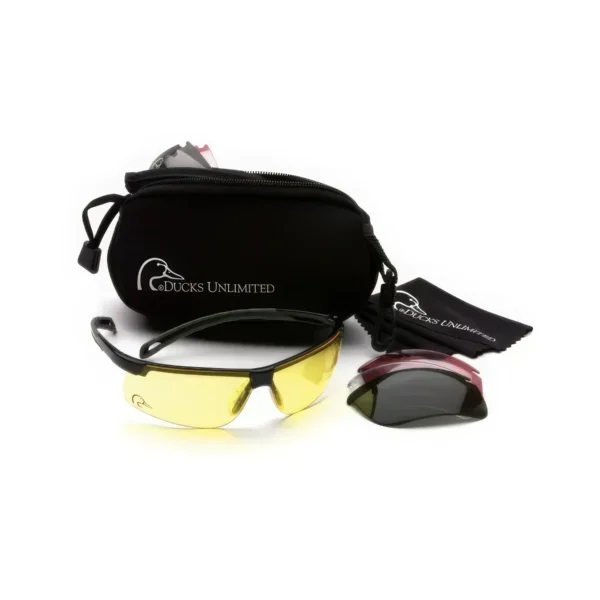 Окуляри захисні зі змінними лінзами Ducks Unlimited Ducab-2 shooting KIT (змінні лінзи), Anti-Fog