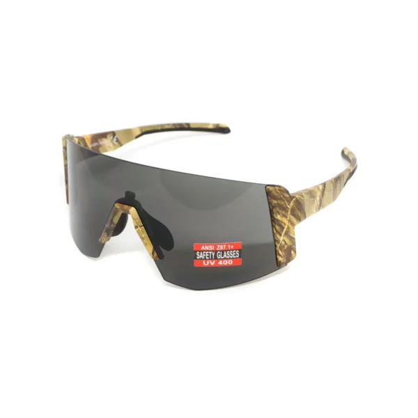 Окуляри захисні Global Vision Astro Camo (gray), сірі в камуфльованій оправі (з можливістю установки діоптрійної вставки)