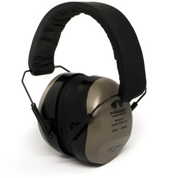 Навушники захисні Pyramex PM8010 (захист SNR 30 dB, NRR 26 dB), бежево-сірі