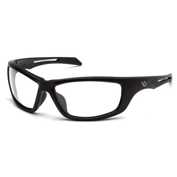 Окуляри захисні Venture Gear Tactical Howitzer Black (clear) Anti-Fog, прозорі в чорній оправі